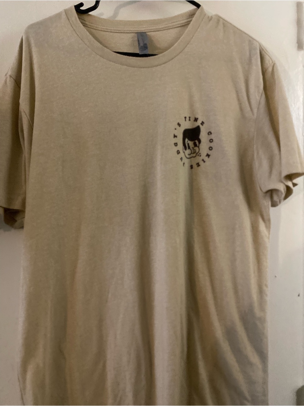 Outdoor Voices Tan Short Sleeve Graphic Tee